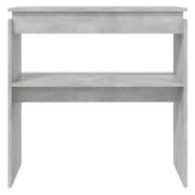 Vidaxl Console Table Concrete Grey 80x30x80 Cm Engineered Wood