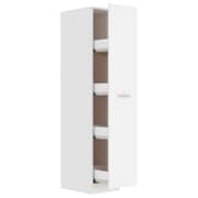 Vidaxl Apothecary Cabinet White 30x42.5x150 Cm Engineered Wood