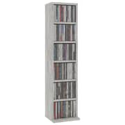 Vidaxl Cd Cabinet Concrete Grey 21x20x88 Cm Engineered Wood