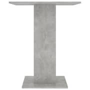 Vidaxl Bistro Table Concrete Grey 60x60x75 Cm Chipboard