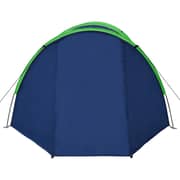 Vidaxl Camping Tent 4 Persons Navy Blue/green