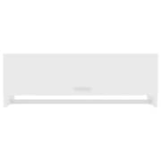 Vidaxl Wardrobe White 100x32.5x35 Cm Engineered Wood