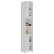 Vidaxl Bathroom Cabinet White 30x30x183.5 Cm Engineered Wood