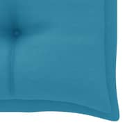 Vidaxl Garden Bench Cushion Light Blue 100x50x7 Cm Fabric