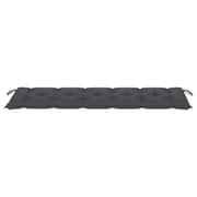 Vidaxl Garden Bench Cushion Anthracite 180x50x7 Cm Fabric
