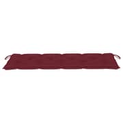 Vidaxl Garden Bench Cushion Wine Red 150x50x7 Cm Fabric