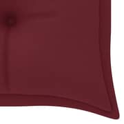 Vidaxl Garden Bench Cushion Wine Red 150x50x7 Cm Fabric