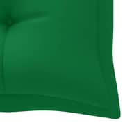 Vidaxl Garden Bench Cushion Green 180x50x7 Cm Fabric