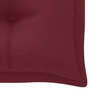 Vidaxl Garden Bench Cushion Wine Red 200x50x7 Cm Fabric