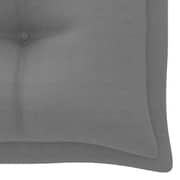 Vidaxl Garden Bench Cushion Grey 200x50x7 Cm Fabric