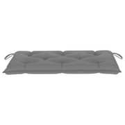 Vidaxl Garden Bench Cushion Grey 100x50x7 Cm Fabric