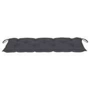Vidaxl Garden Bench Cushion Anthracite 120x50x7 Cm Fabric