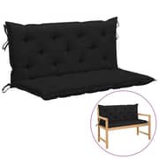 Vidaxl Cushion For Swing Chair Black 120 Cm Fabric