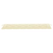 Vidaxl Garden Bench Cushion Cream White 200x50x7 Cm Fabric