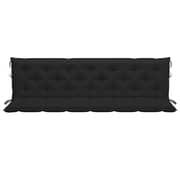 Vidaxl Cushion For Swing Chair Black 200 Cm Fabric