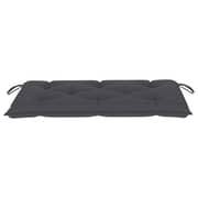 Vidaxl Garden Bench Cushion Anthracite 100x50x7 Cm Fabric