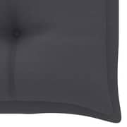 Vidaxl Garden Bench Cushion Anthracite 100x50x7 Cm Fabric