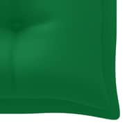 Vidaxl Garden Bench Cushion Green 200x50x7 Cm Fabric