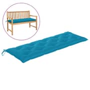 Vidaxl Garden Bench Cushion Light Blue 150x50x7 Cm Fabric