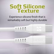 Promate USB C to USB C Cable 1.2m White