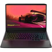 Lenovo IdeaPad Gaming 3 15ACH6 Gaming Laptop - Ryzen 5 3.3GHz 16GB 512GB 4GB Win11 15.6inch FHD Black NVIDIA GeForce RTX 3050 English/Arabic Keyboard