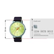 Casio Analog Yellow Dial Men's Watch MTP-B105L-9AVDF