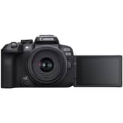Canon EOS R10 Mirrorless Digital Camera Black + RF-S 18-45mm F4.5-6.3 IS STM Lens + EF-EOS R Mount Adapter