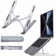 Tuttonica tutto-TS 123 SS Laptop Stand For Desk Silver
