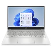 لابتوب إتش بي بافيليون 14-DV2004NE - Core i5 1.3 جيجاهرتز 8 جيجابايت 512 جيجابايت 2 جيجابايت Win11Home 14 بوصة FHD ألومنيوم فضي طبيعي لوحة مفاتيح إنجليزي / عربي