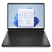 HP Spectre x360 2-in-1 Laptop - 12th Gen Core i7 1.7GHz 16GB 1TB Shared Win11Home 13.5inch WUXGA+ Nightfall Black Aluminum English/Arabic Keyboard 14-EF0005NE