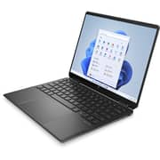 HP Spectre x360 2-in-1 Laptop - 12th Gen Core i7 1.7GHz 16GB 1TB Shared Win11Home 13.5inch WUXGA+ Nightfall Black Aluminum English/Arabic Keyboard 14-EF0005NE