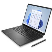 HP Spectre x360 2-in-1 Laptop - 12th Gen Core i7 1.7GHz 16GB 1TB Shared Win11Home 13.5inch WUXGA+ Nightfall Black Aluminum English/Arabic Keyboard 14-EF0005NE