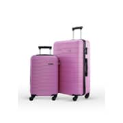 Para John Lightweight 2-pieces Abs Hard Side Travel Luggage Trolley Bag Set With Lock For Unisex Hard Shell Strong