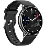Inet INWATFBW33 Smartwatch with Health Monitoring - Black