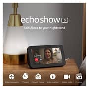 Amazon Echo Show 5 2nd Gen 2021 Smart Display Speaker with Alexa and 2MP Camera 5.5inch Charcoal