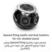 أمازون إيكو دوت مكبر صوت ذكي جيل رابع مع أليكسا فحمي