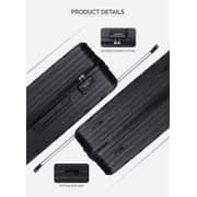 Para John Lightweight 3-pieces Abs Hard Side Travel Luggage Trolley Bag Set With Lock For Men Unisex Hard Shell Strong