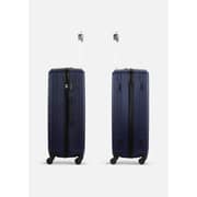 Para John Lightweight 1 Piece Single Size Abs Hard Side Large Checked Baggage Travel Luggage Trolley Bag Set With Lock For Unisex Hard Shell Strong
