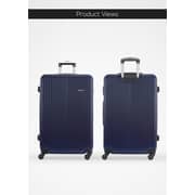 Para John Lightweight 1 Piece Single Size Abs Hard Side Large Checked Baggage Travel Luggage Trolley Bag Set With Lock For Unisex Hard Shell Strong