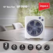 Impex 10inch Electronic Box Fan - BF7510