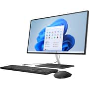 HP (2022) All-in-One Desktop - 12th Gen / Intel Core i5-1235U / 23.8inch FHD / 512GB SSD / 8GB RAM / 2GB NVIDIA GeForce MX450 Graphics / Windows 11 Home / English & Arabic Keyboard / Black / Middle East Version - [24-CK0001NE]