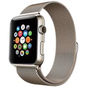 Porodo Steel Mesh Band For Apple Watch 42/44/45mm Gold
