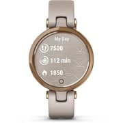 Garmin 010-02384-11 Lily Smart Watch Rose Gold with Light Sand Case