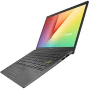 Asus Vivobook 14 M413UA Laptop - Ryzen 7 1.8 GHz 8GB 512GB Shared Win10Home 14inch FHD Black English/Arabic Keyboard