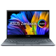 ASUS Zenbook Flip 13 OLED Touch Laptop - 11th GenCore i5 2.4GHz 8GB 512GB Shared Win11Home 13.3inch FHD Pine Grey English/Arabic Keyboard UX363EA-OLED005W