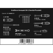 Wera Kraftform Kompakt Sh 2 Plumbkit, 15 Pieces