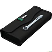 Wera 8100 Sa 7 Zyklop Metal Ratchet Set With Push-through Square, 1/4