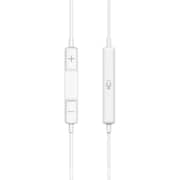 Glassology In-Ear Wired Headphones with Microphone - 3.5mm Jack, Stereo Sound, Compatible with MacBook, iPhone, iPad, Android, PS4/PS5, MP3/4