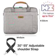 Trands Laptop Bag Grey 15.6inch