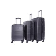 Para John Luggage Spinner Bags Set of 3 20,24,28 Inches Blue